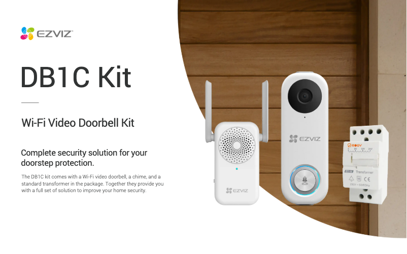 Imagen de la primera página del manual del dispositivo DB1C Kit