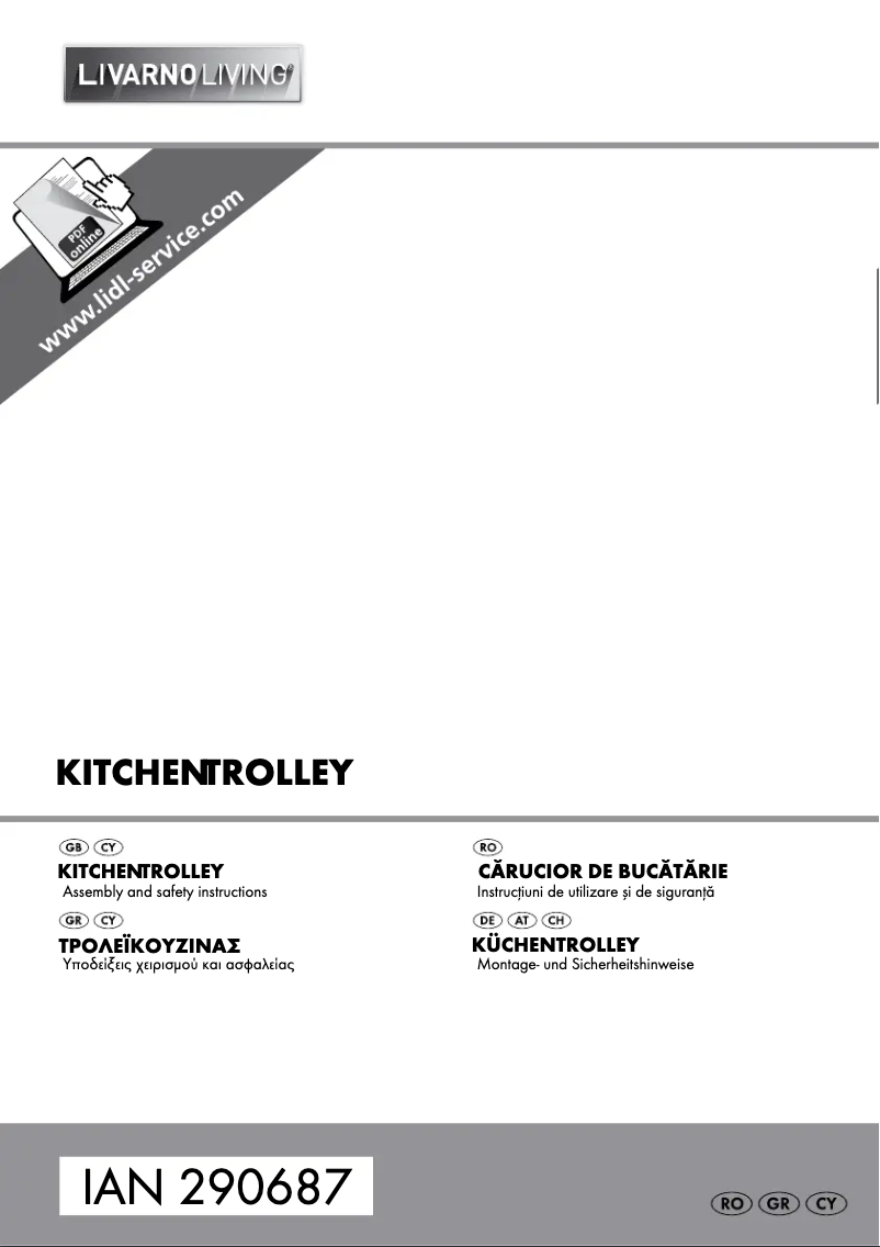 Página 1 del manual Manual de usuario Livarno Lux IAN 290687