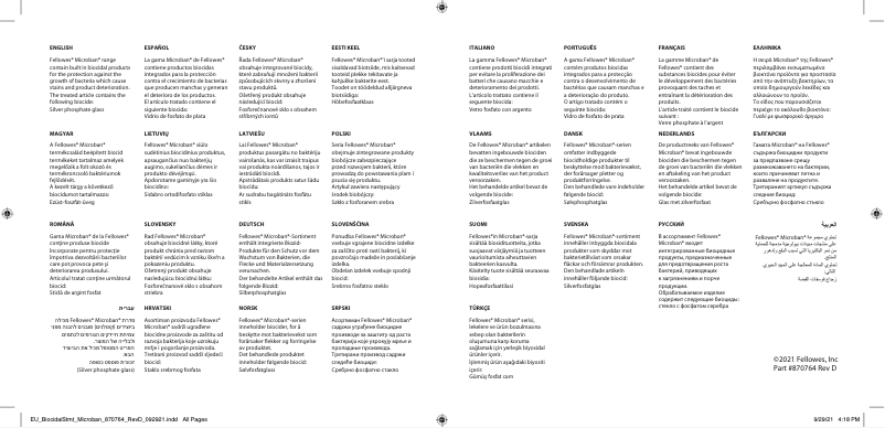Imagen de la primera página del manual del dispositivo LX850