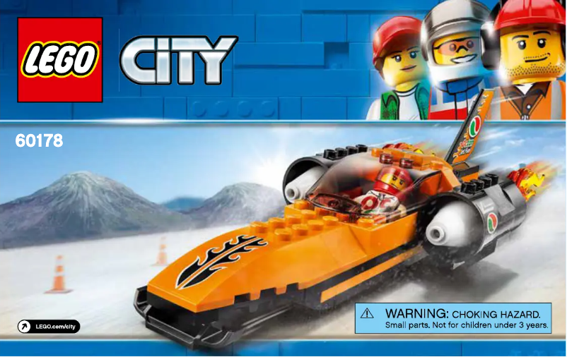 Página 1 del manual Instrucciones visuales Lego City 60178