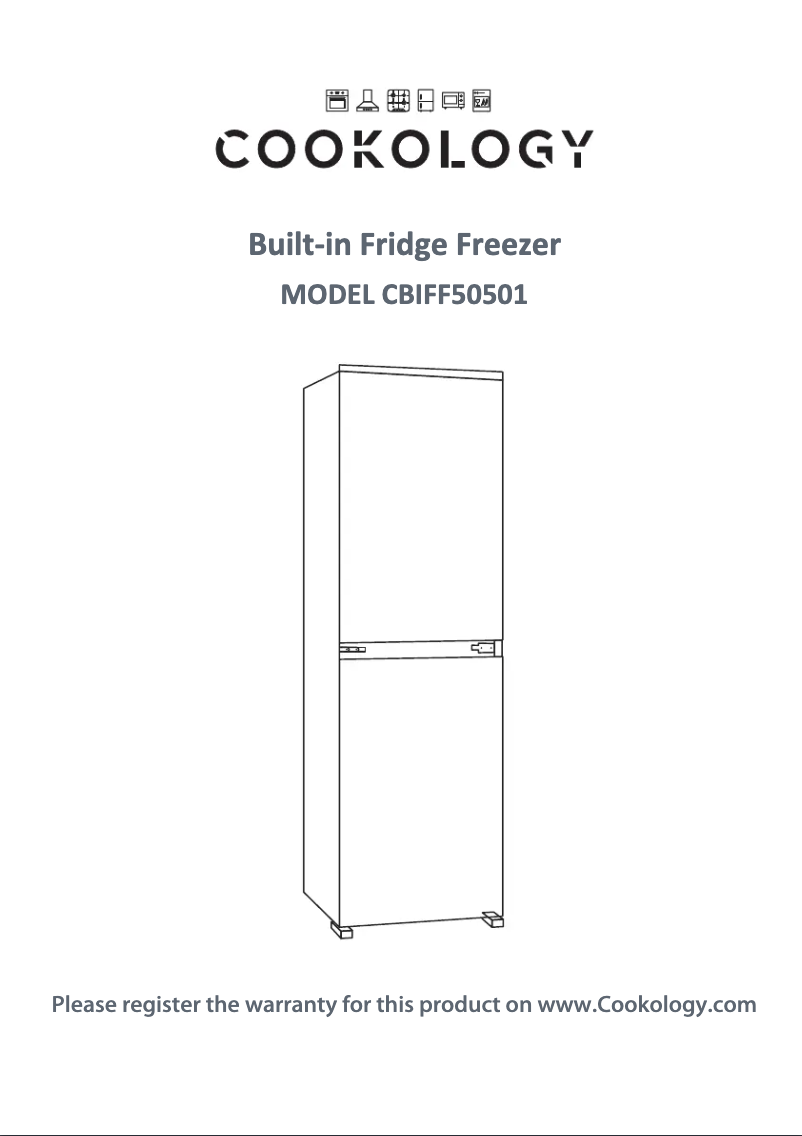 Página 1 del manual Manual de usuario Cookology CBIFF50501