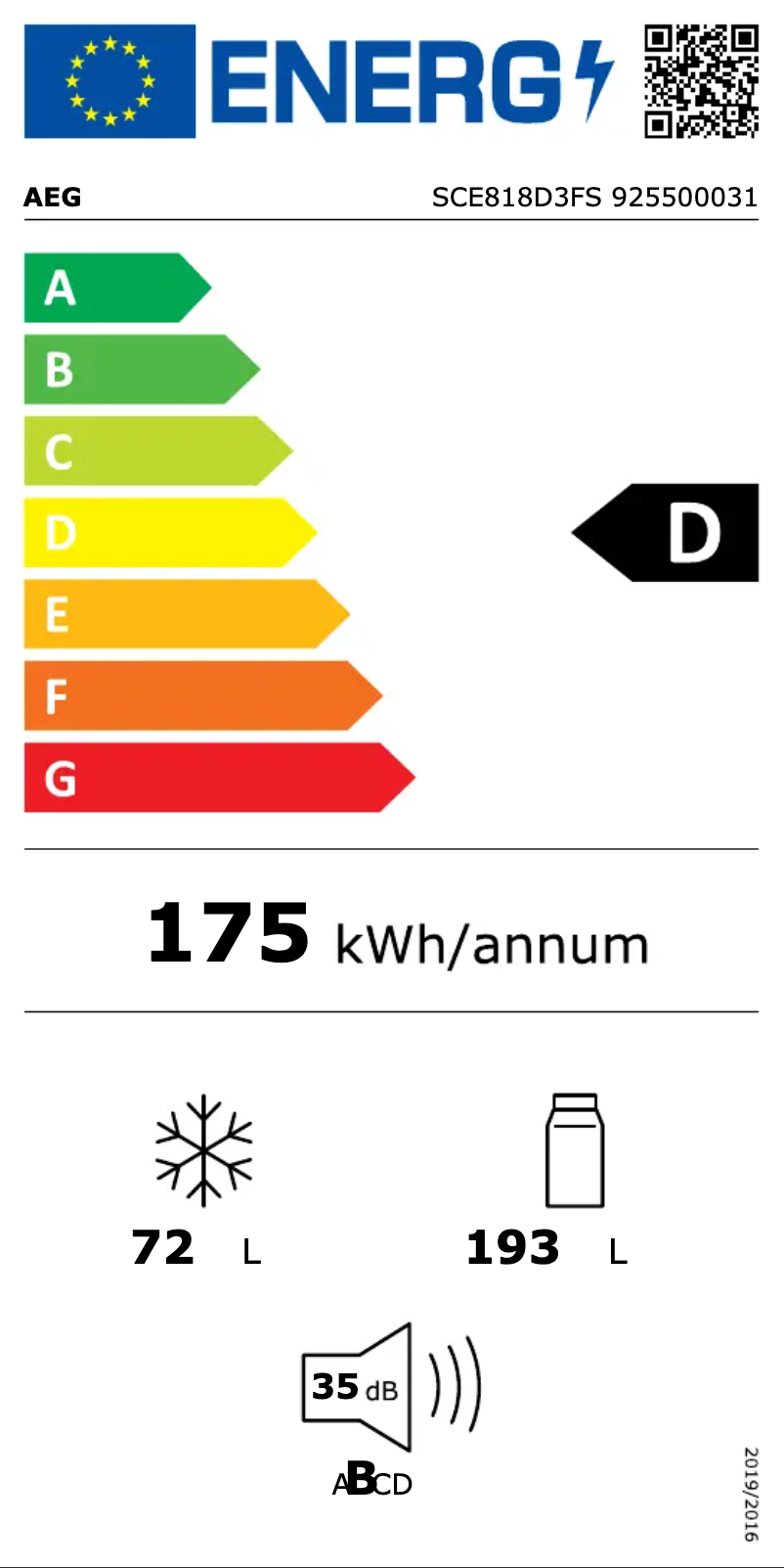 Imagen de la primera página del manual del dispositivo SCE818D3FS
