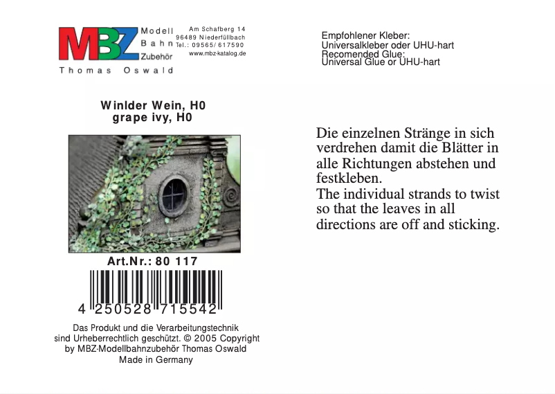 Imagen de la primera página del manual del dispositivo 80117