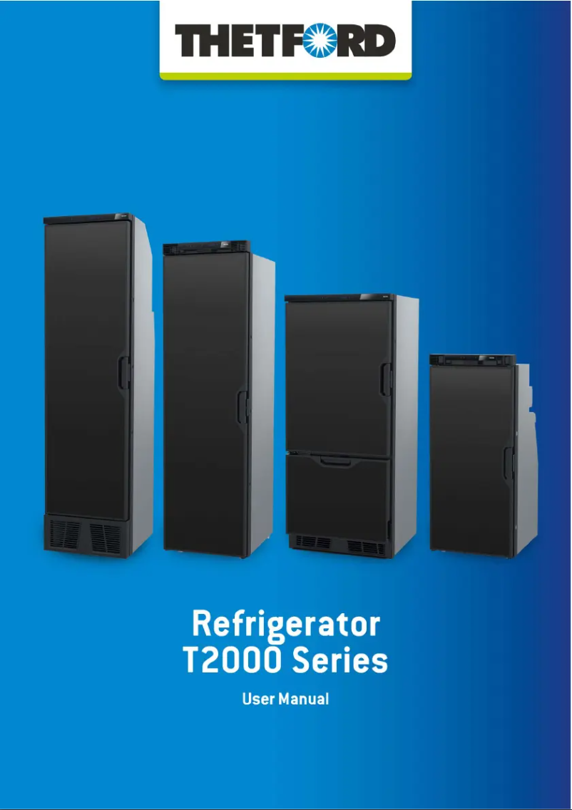 Página 1 del manual Manual de usuario Thetford T2090