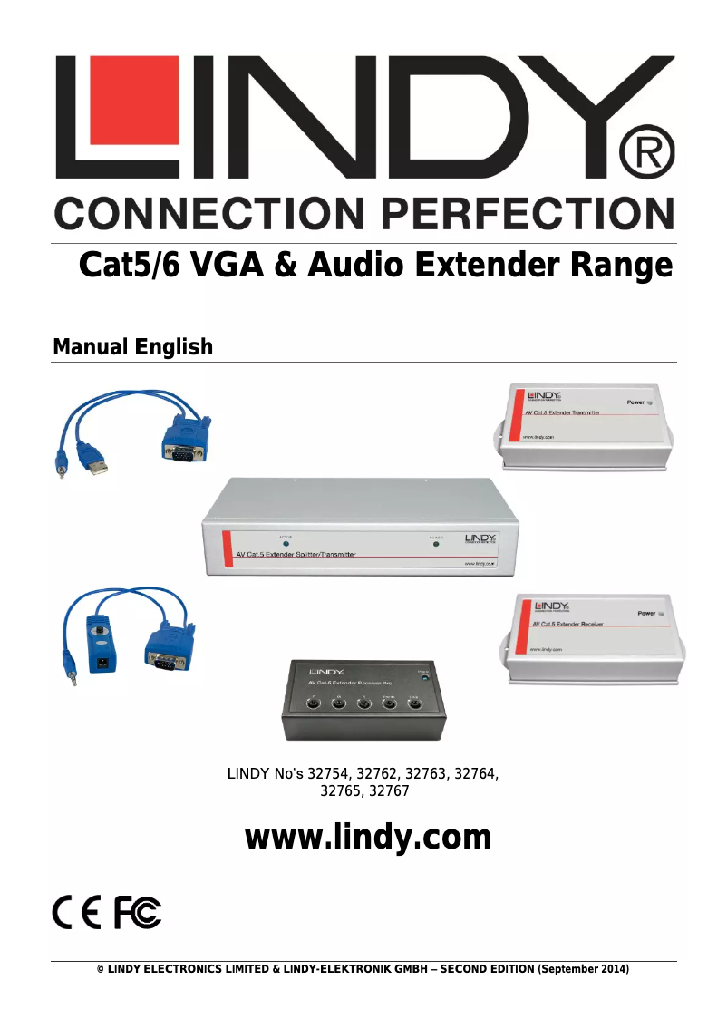 Página 1 del manual Manual de usuario Lindy 32767