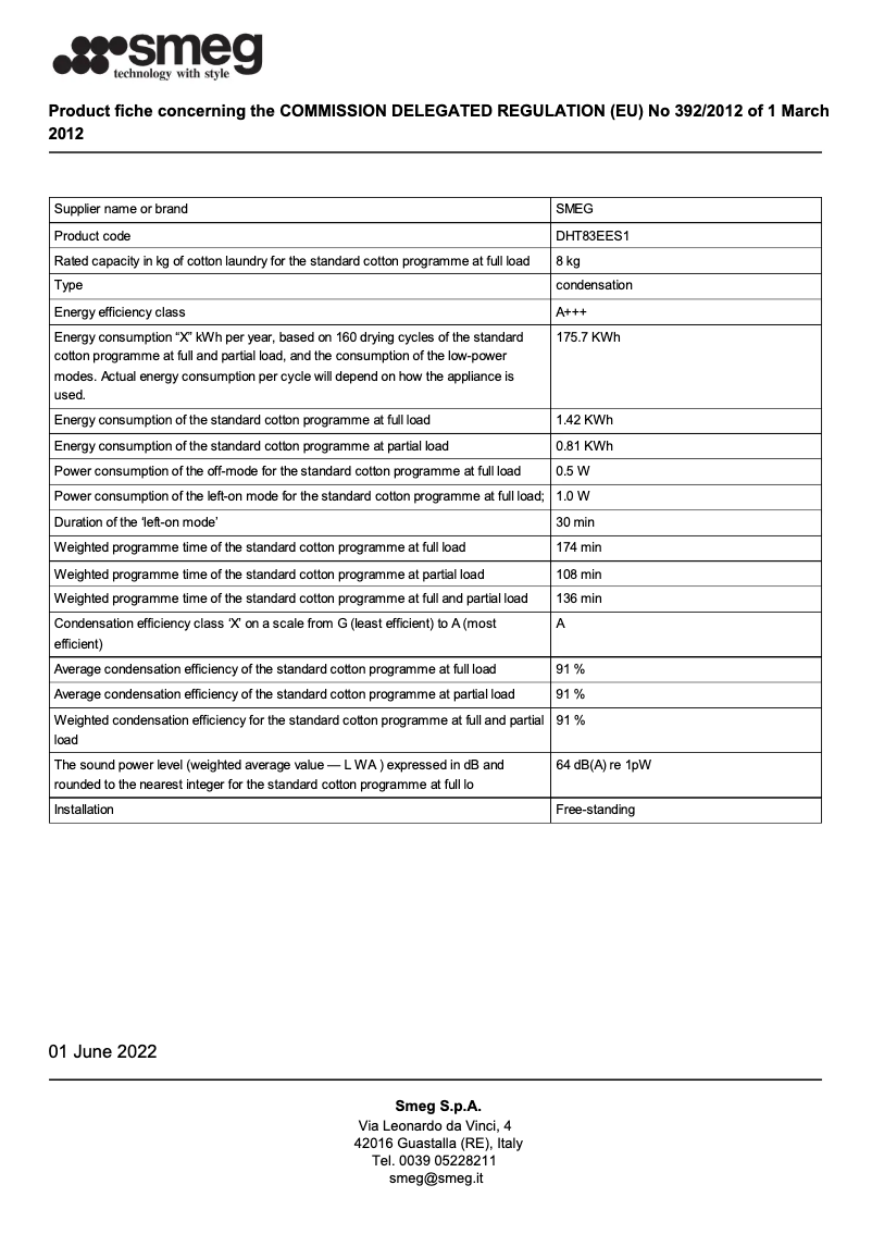Imagen de la primera página del manual del dispositivo DHT83EES1