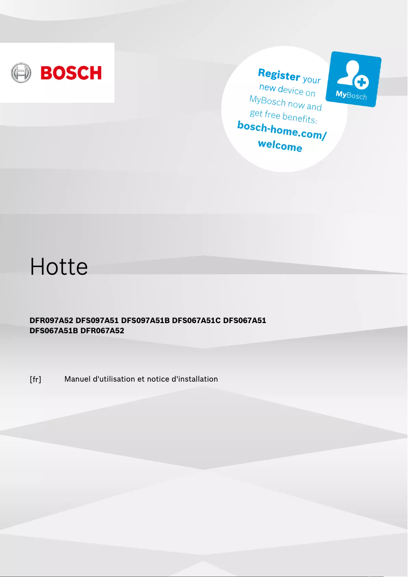 Imagen de la primera página del manual del dispositivo DFR097A52