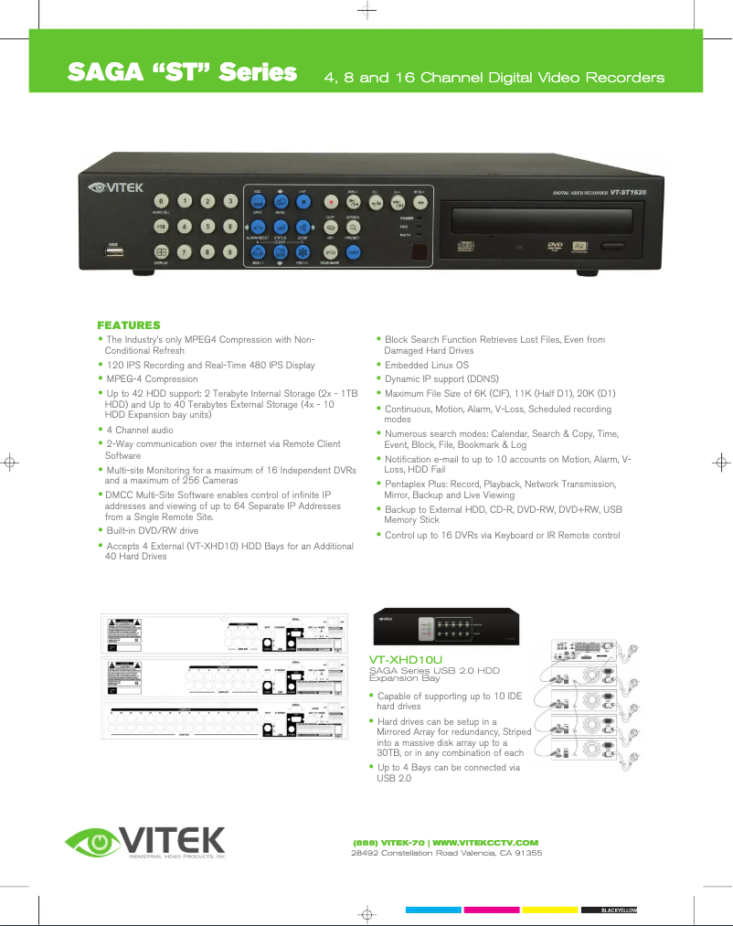 Imagen de la primera página del manual del dispositivo VT-ST420