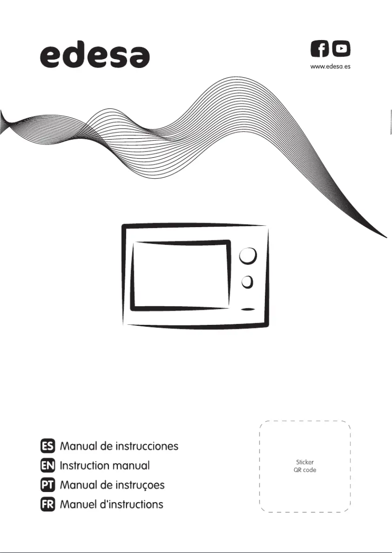 Página 1 del manual Manual de usuario Edesa EMW-2020-I X