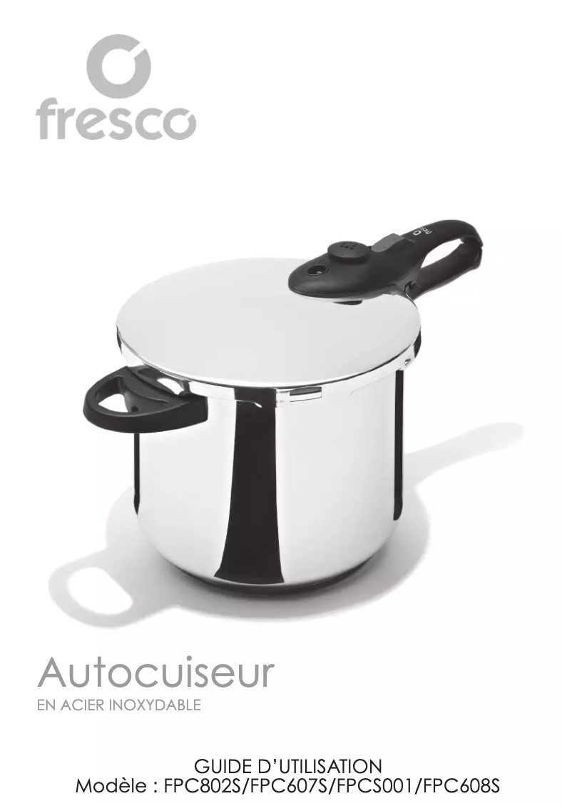 Página 1 del manual Manual de usuario Fresco FPC802S