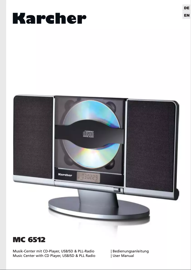 Imagen de la primera página del manual del dispositivo MC 6512