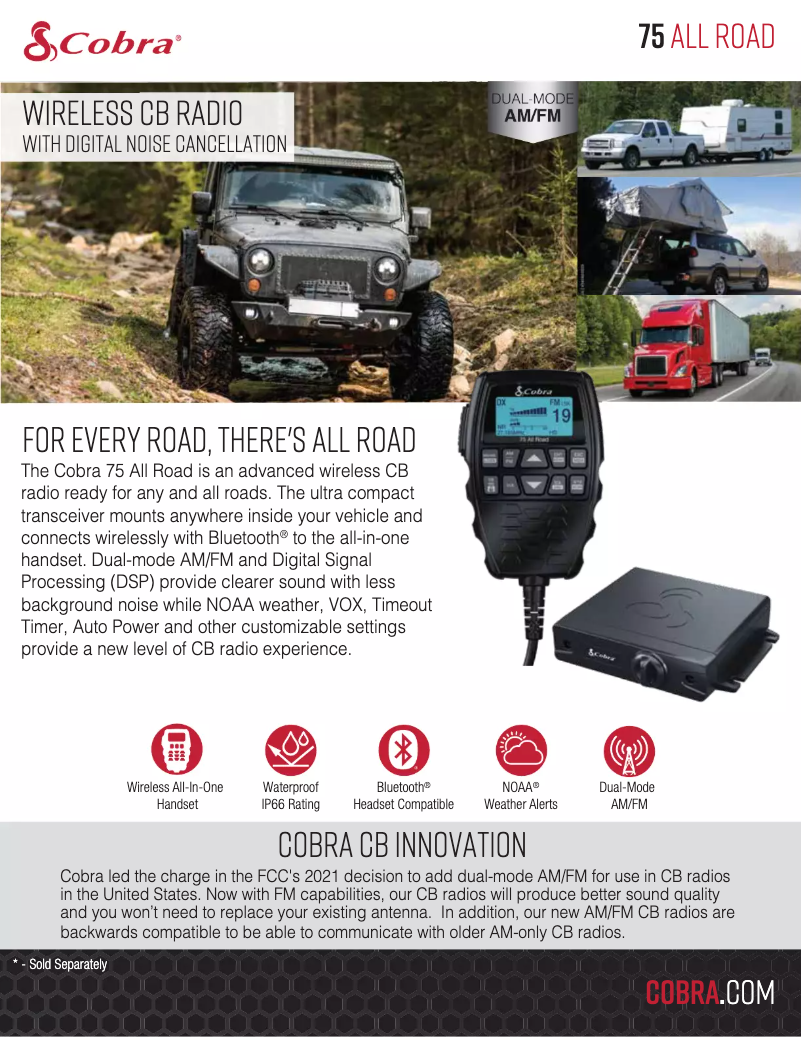 Imagen de la primera página del manual del dispositivo 75 All Road