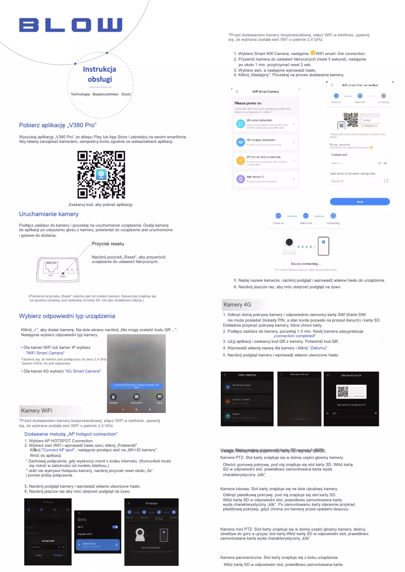 Página 1 del manual Manual de usuario BLOW H-423