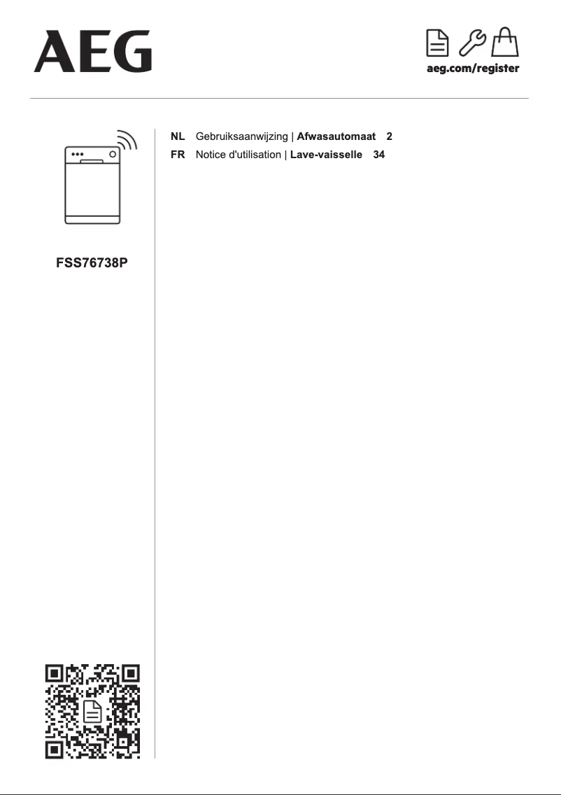 Página 1 del manual Manual de usuario AEG FSS76738P