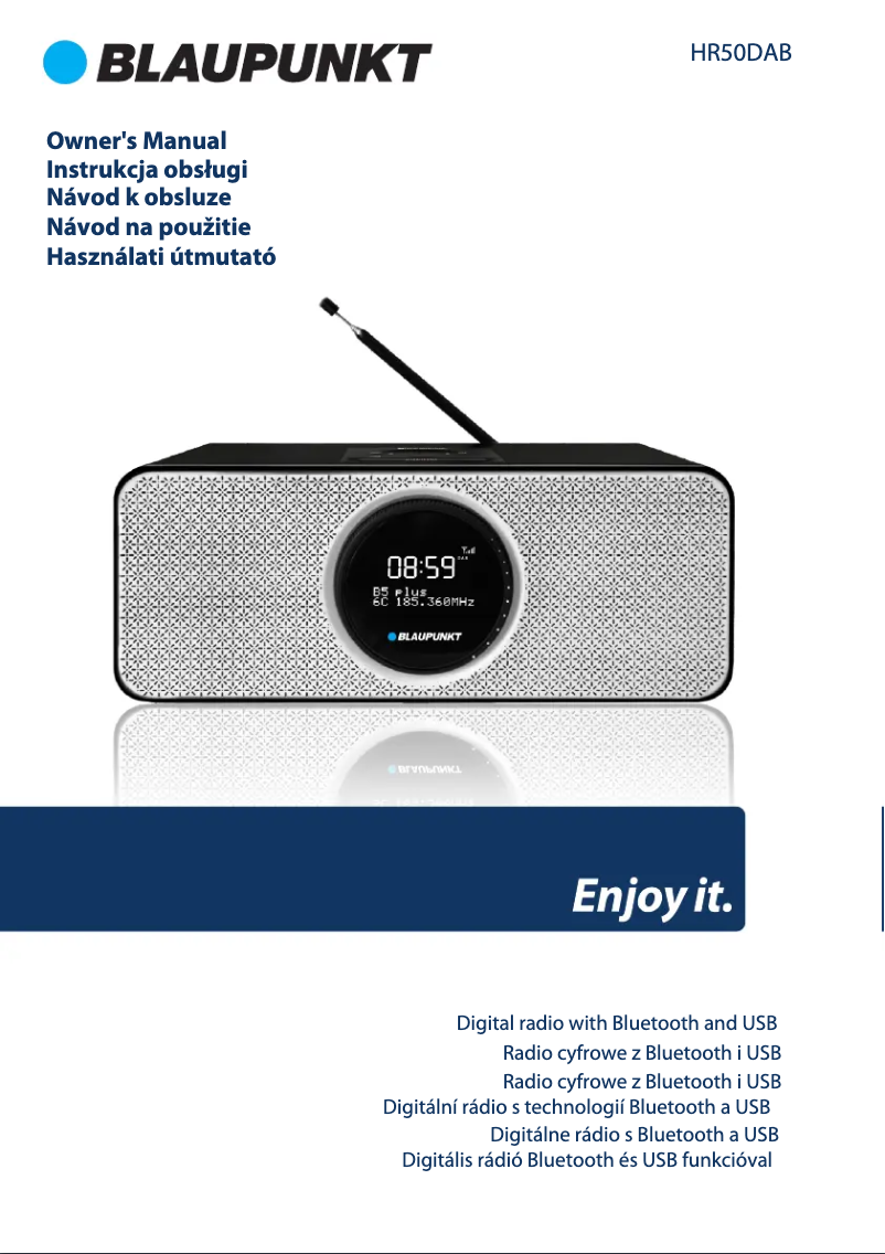 Página 1 del manual Manual de usuario Blaupunkt HR50DAB