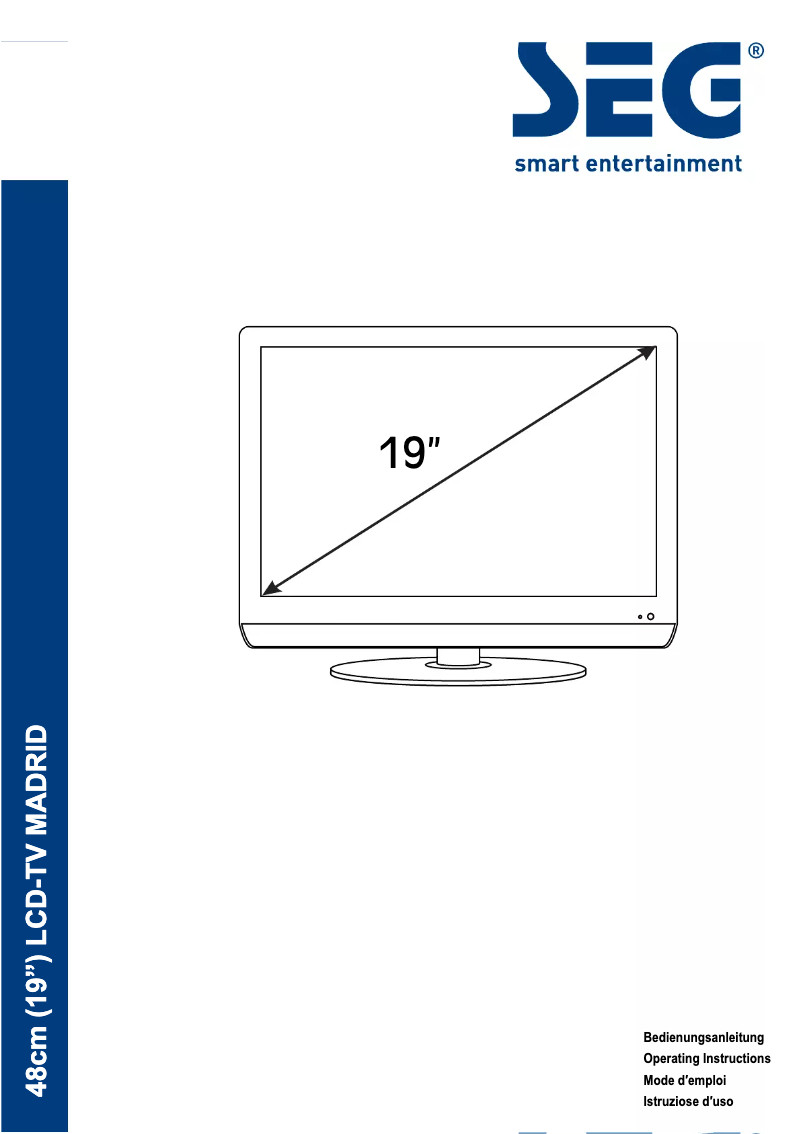 Imagen de la primera página del manual del dispositivo Madrid