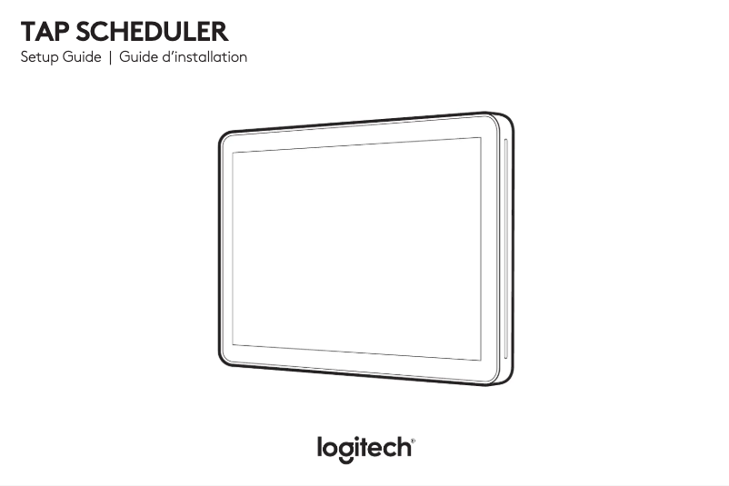 Página 1 del manual Manual de usuario Logitech Tap Scheduler