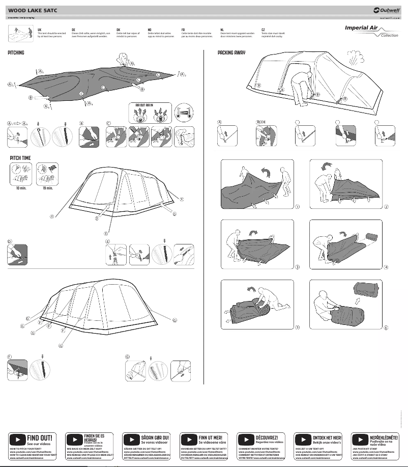 Imagen de la primera página del manual del dispositivo Wood Lake 5 Air TC