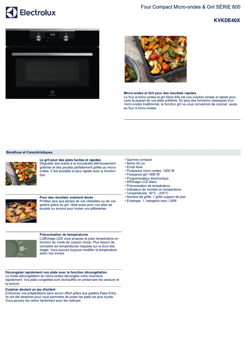 Imagen de la primera página del manual del dispositivo KVKDE40X