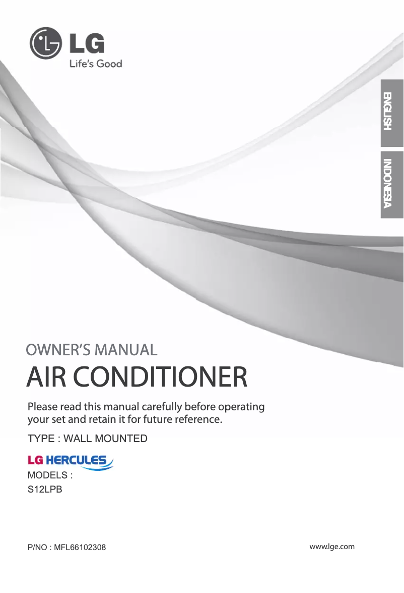 Página 1 del manual Manual de usuario LG SN12LPB