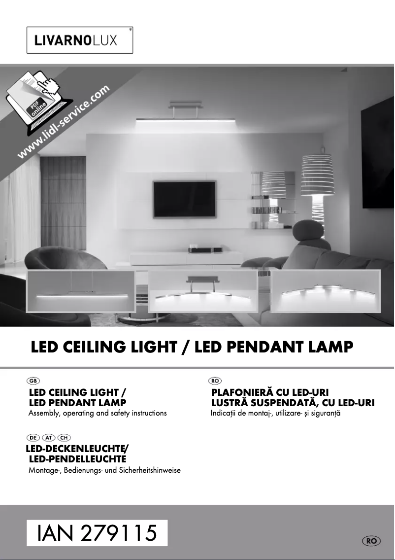 Imagen de la primera página del manual del dispositivo IAN 279115