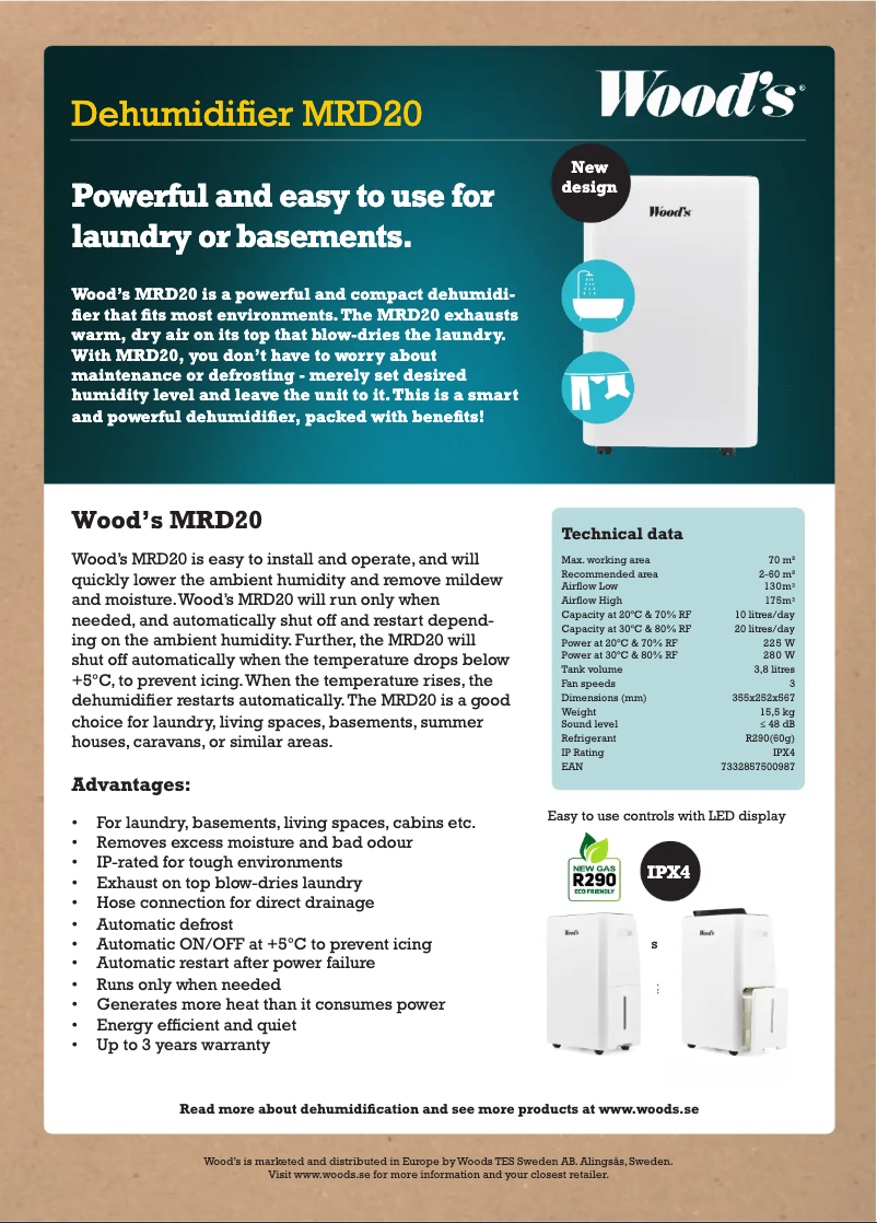 Imagen de la primera página del manual del dispositivo MRD20