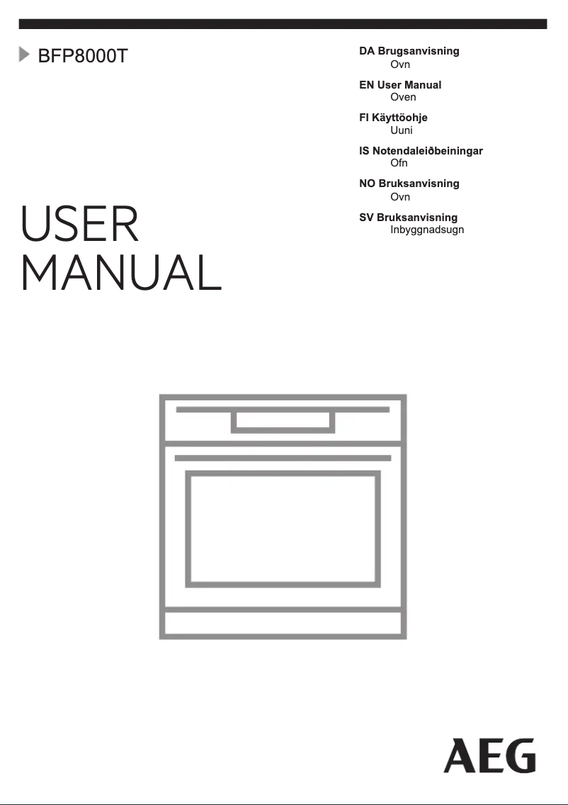 Página nº 1 - Manual de usuario AEG BFP8000T