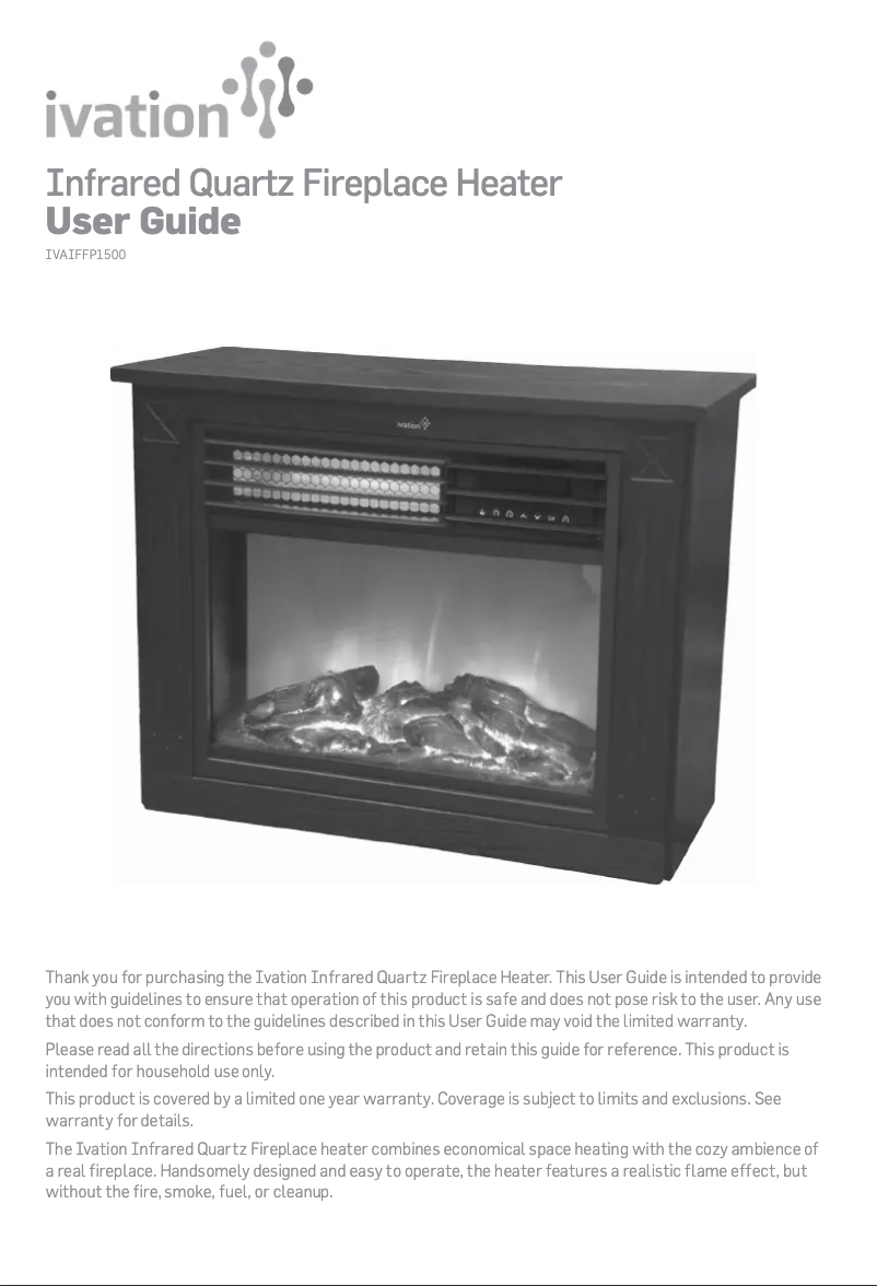 Imagen de la primera página del manual del dispositivo IVAIFFP1500