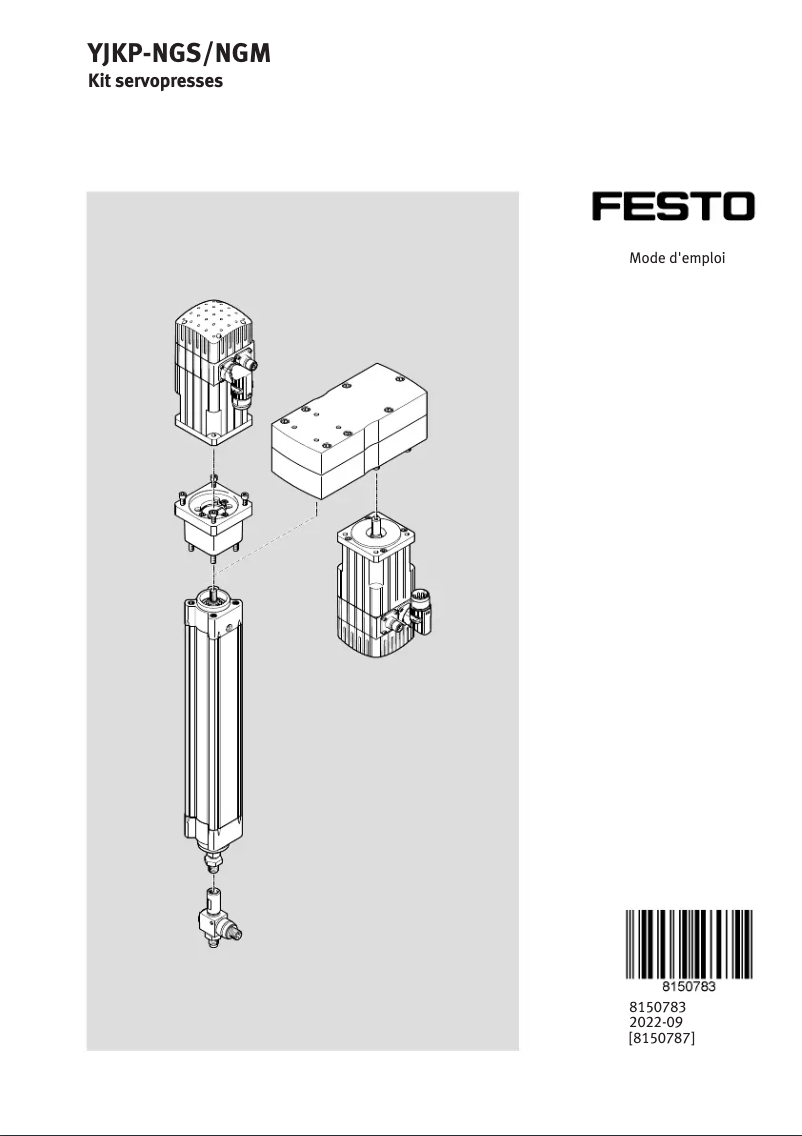 Página 1 del manual Manual de usuario Festo YJKP