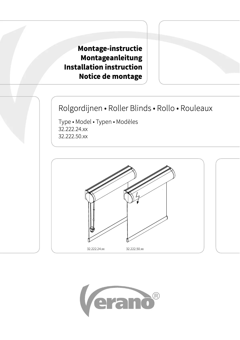 Imagen de la primera página del manual del dispositivo Standard 222