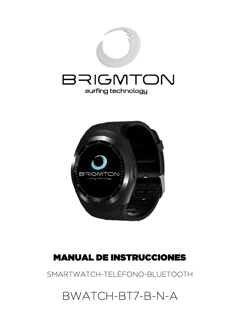 Página nº 1 - Manual de usuario Brigmton BWATCH-BT7-N