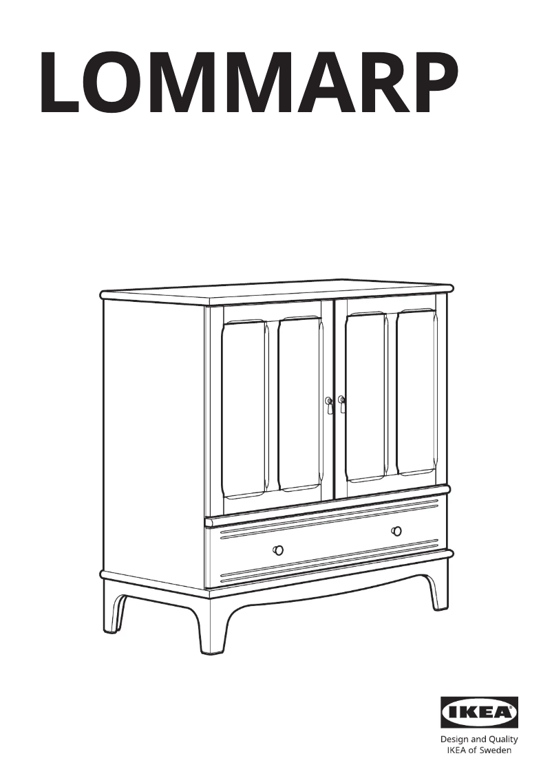 Página 1 del manual Manual de usuario Ikea LOMMARP 005.540.81