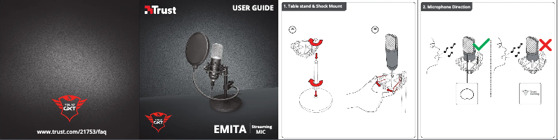 Página 1 del manual Manual de usuario Trust 21753