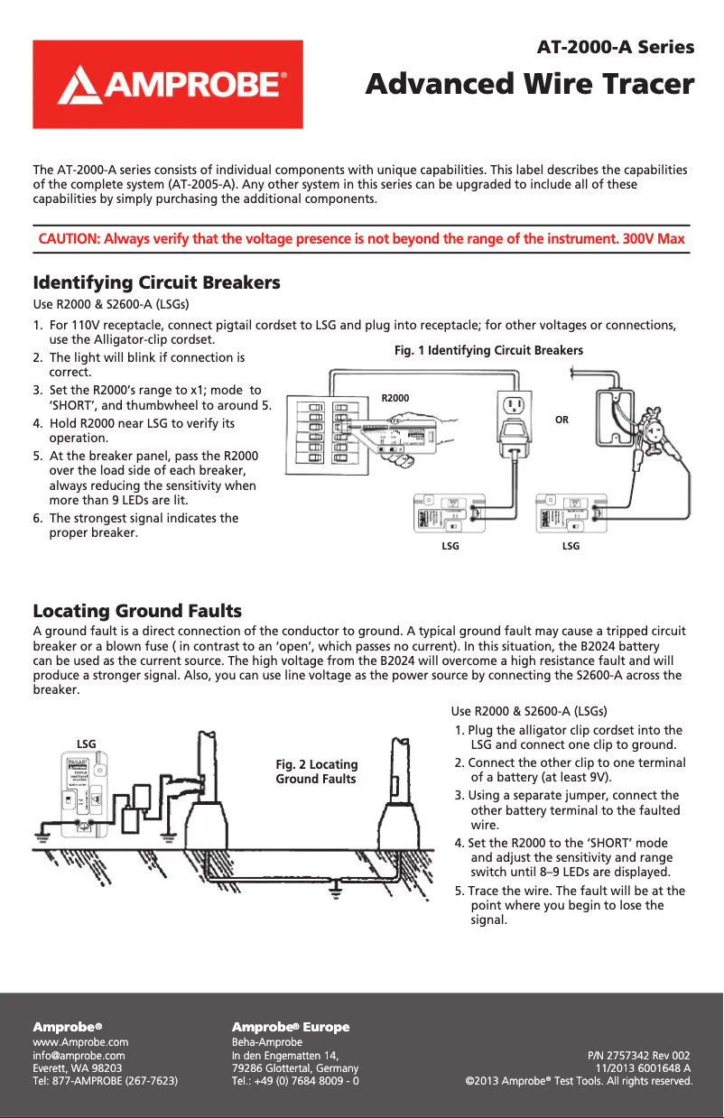Imagen de la primera página del manual del dispositivo AT-2005-A