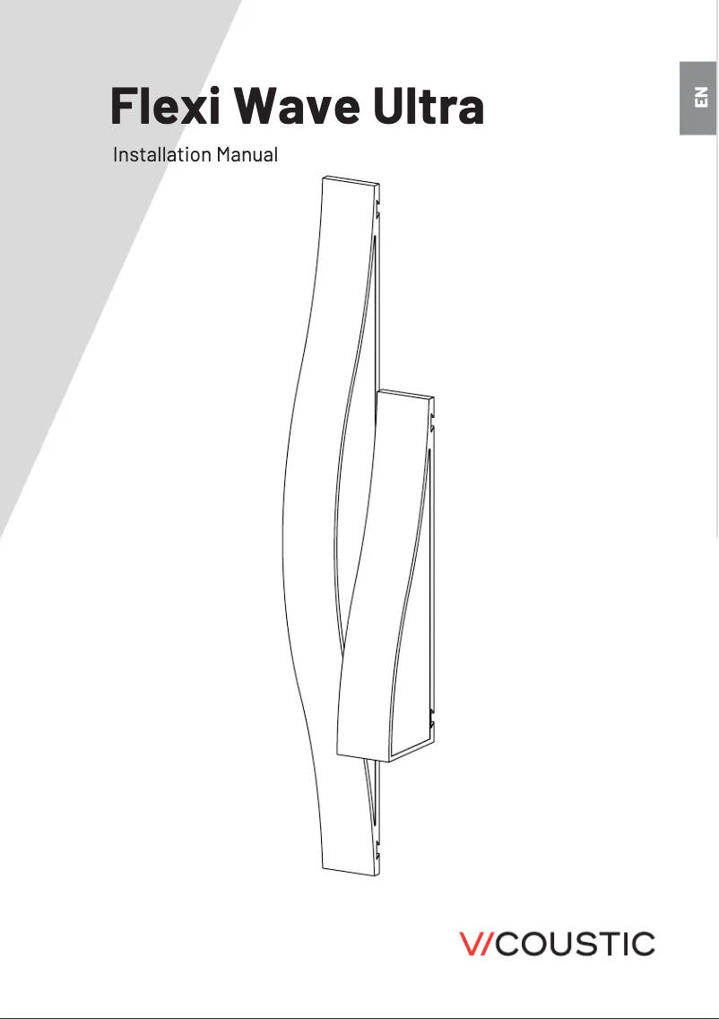 Imagen de la primera página del manual del dispositivo Flexi Wave Ultra