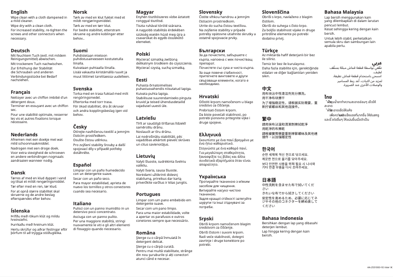 Imagen de la primera página del manual del dispositivo NORDLI 503.727.81