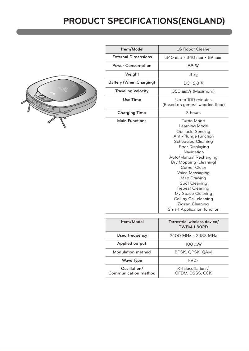 Página 1 del manual Manual de usuario LG VSR9640PS
