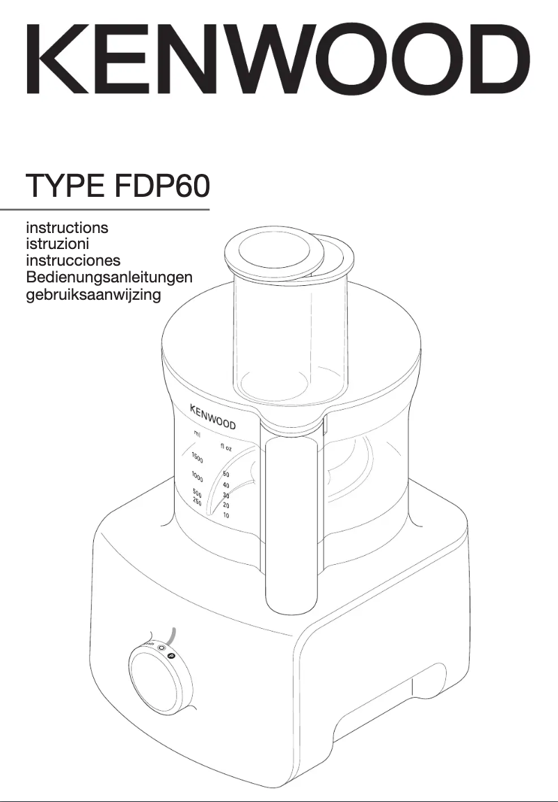 Imagen de la primera página del manual del dispositivo Multipro Home FDP6