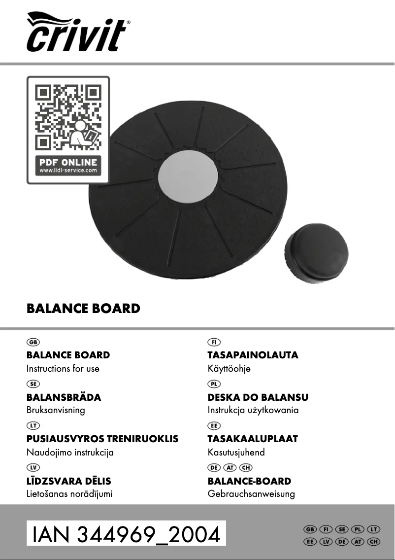 Imagen de la primera página del manual del dispositivo HG06594A