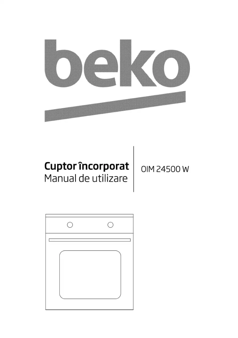 Página 1 del manual Manual de usuario Beko OIM 24500 W