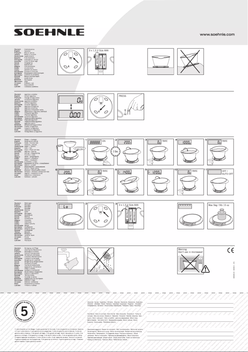Imagen de la primera página del manual del dispositivo Olympia Plus 66111 1