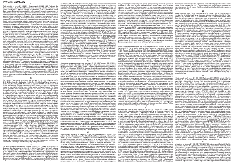 Página 1 del manual Manual de usuario Yato YT-73621