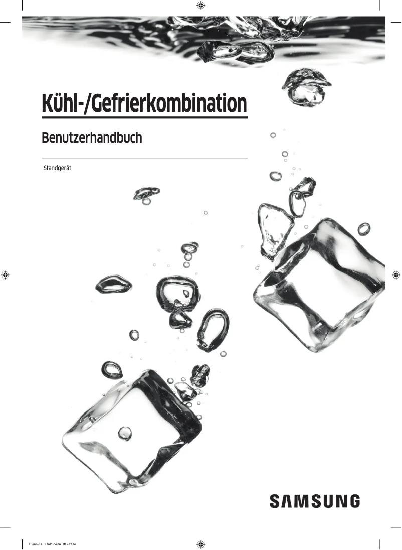 Página 1 del manual Manual de usuario Samsung RF65A967FSR