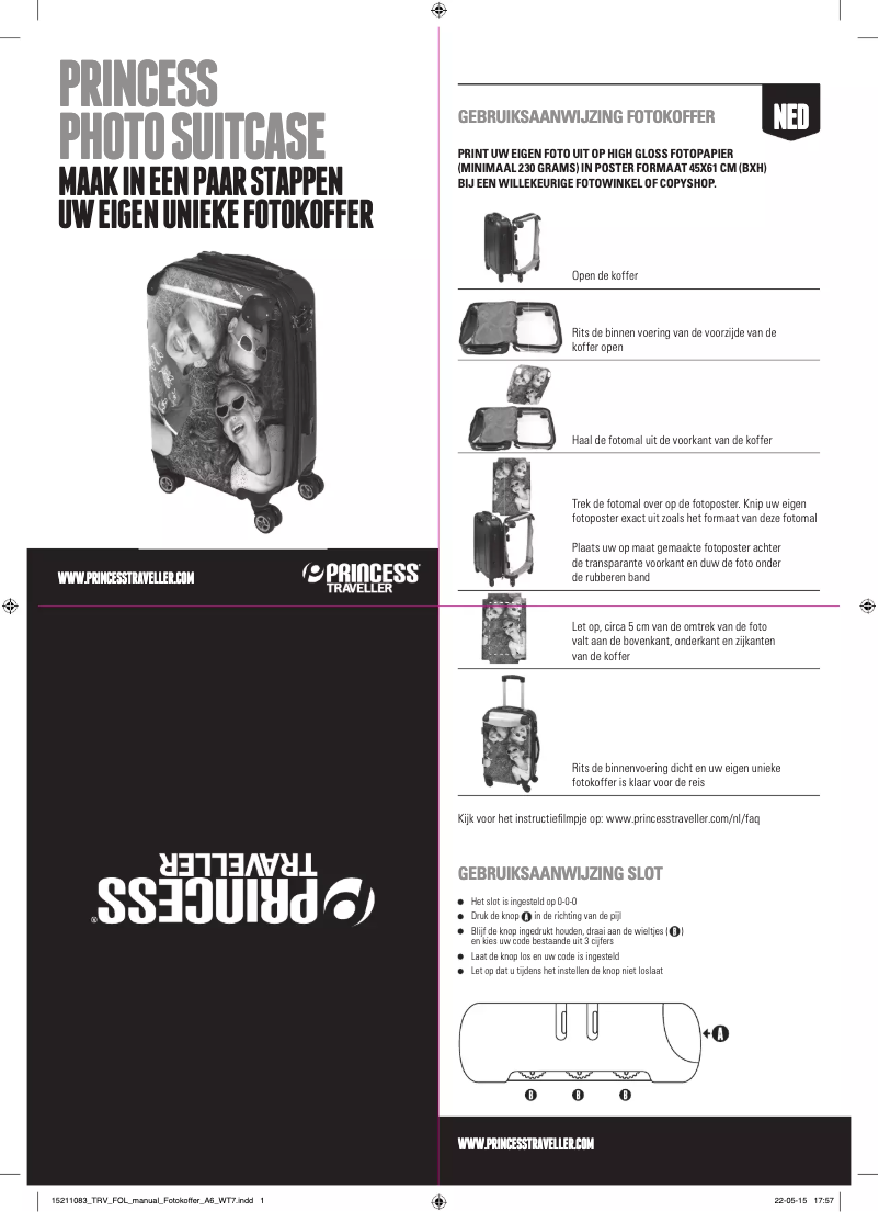 Página 1 del manual Manual de usuario Princess Photo