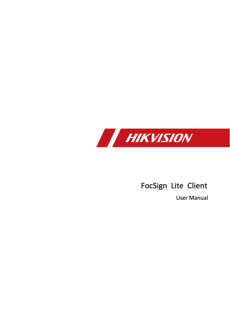 Página 1 del manual Manual de usuario Hikvision DS-D6122TH-B