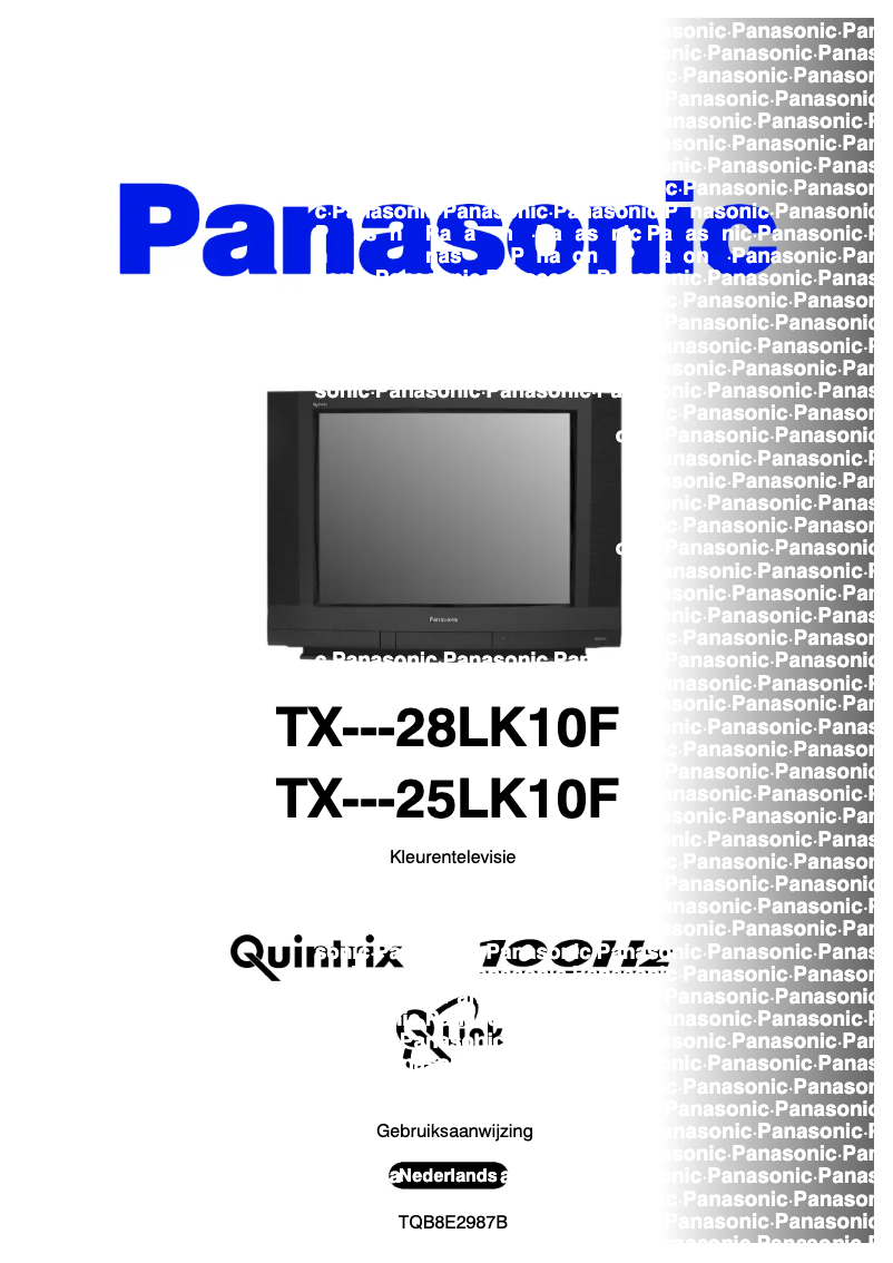 Imagen de la primera página del manual del dispositivo TX-25LK10F