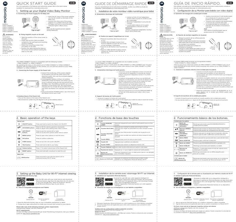 Página 1 del manual Manual de usuario Motorola VM65X Connect