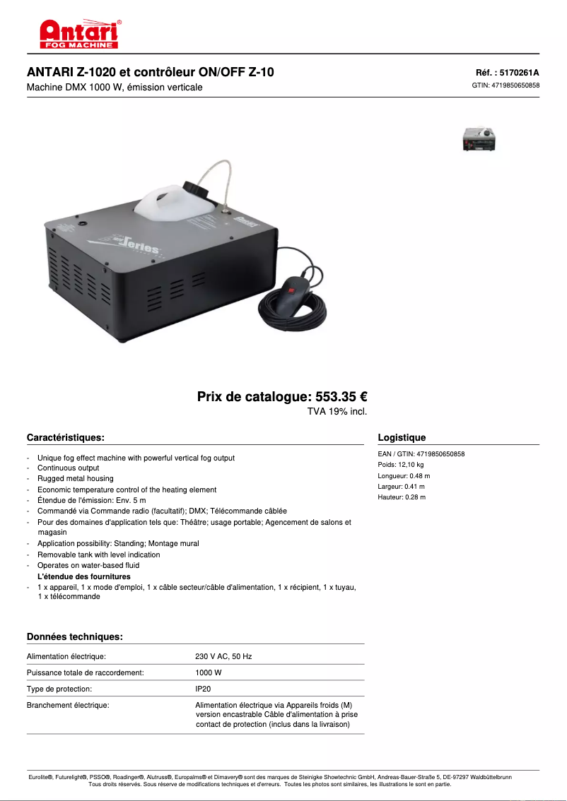 Imagen de la primera página del manual del dispositivo Z-1020