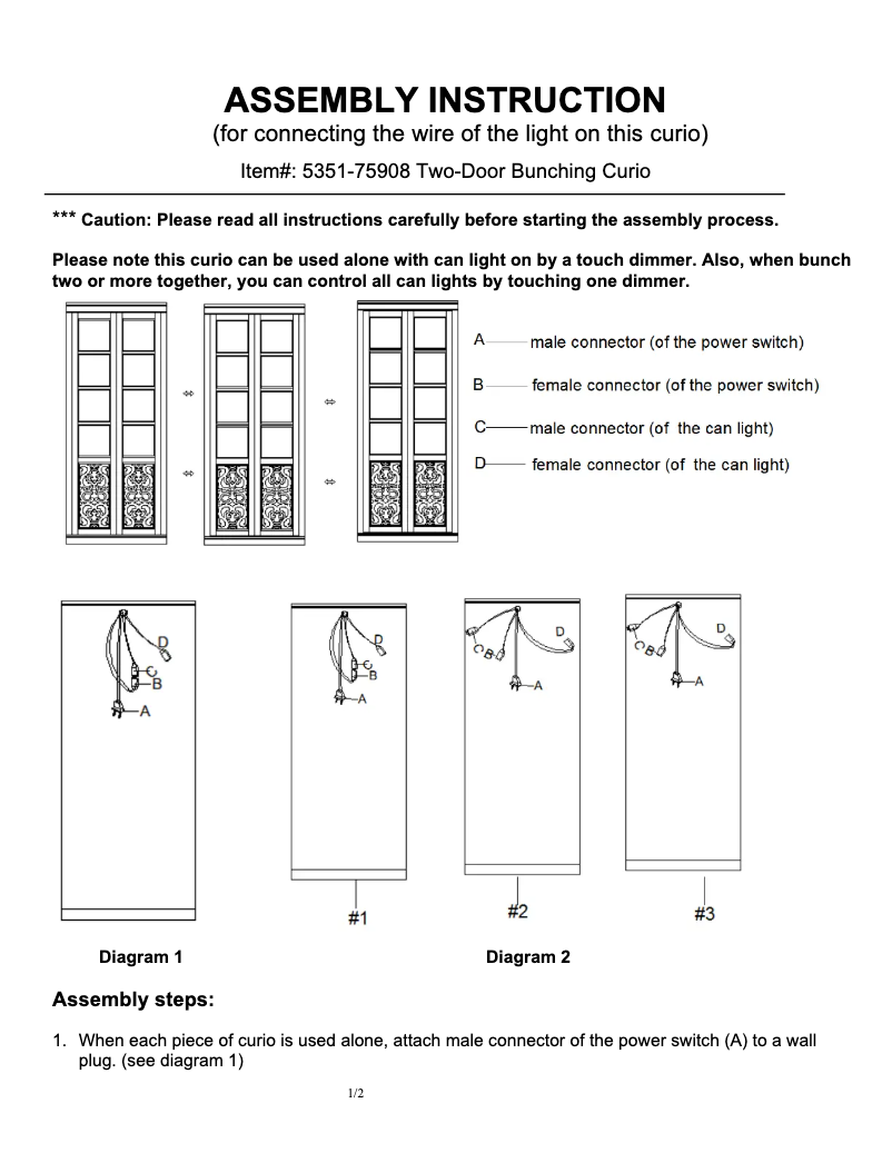 Página nº 1 - Manual de usuario Hooker 5351-75908