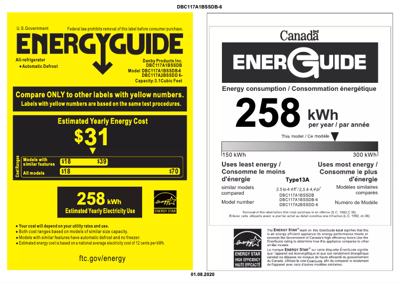 Imagen de la primera página del manual del dispositivo DBC117A1BSSDB-6
